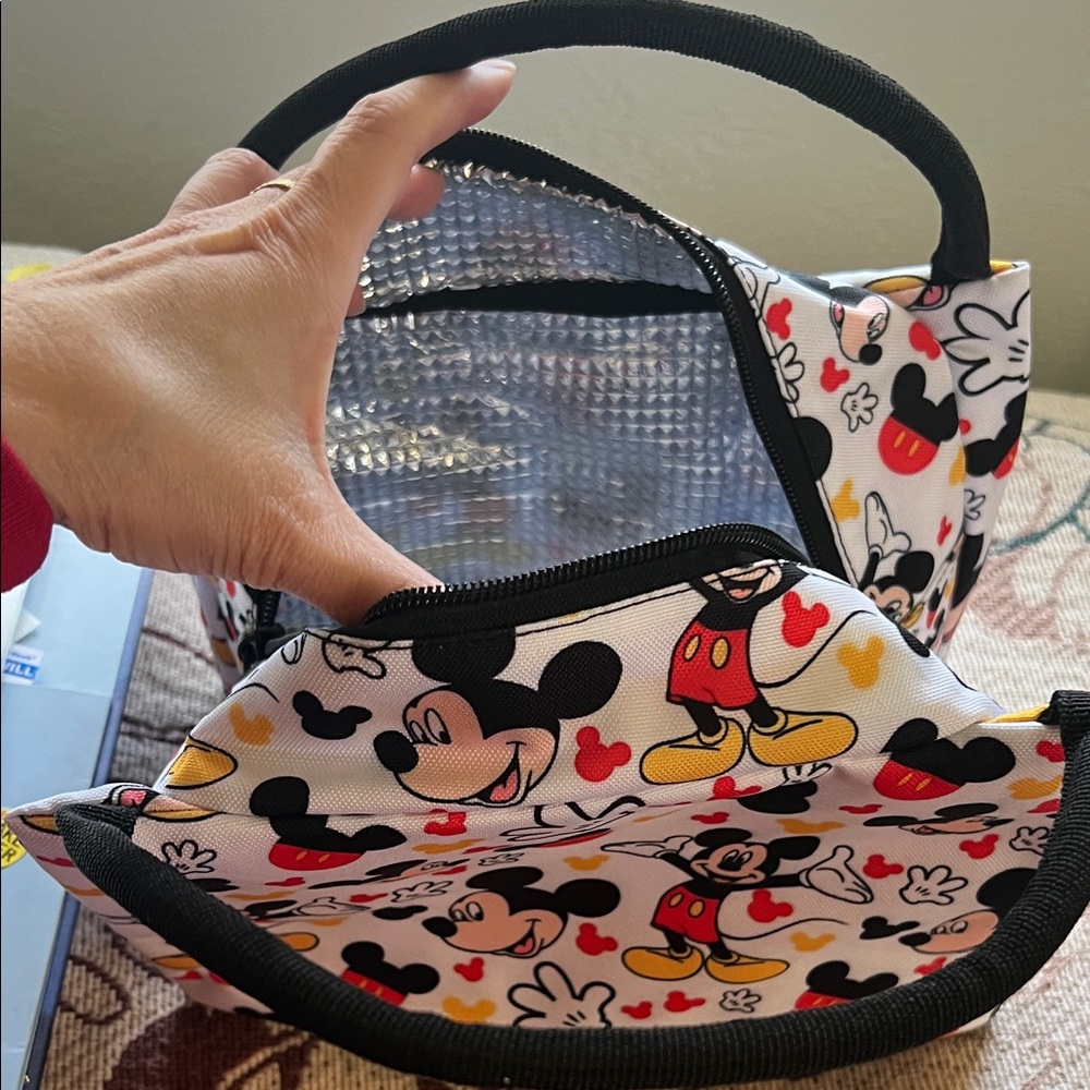 #1082**Mickey Mouse Print Tote Bag - Picture 4 of 14
